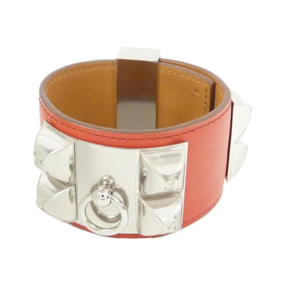 HERMES Red Charm Bracelet